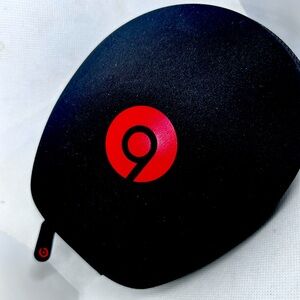 Case only Beats by Dre On-Ear Headphones - Black and Red